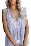 From A Dream Lace Tank Top with Vest