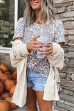 Animal Print Casual T-shirt