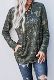 Print Kangaroo Pocket Hoodie