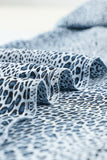 Leopard Print Button Loose Shirt Dress