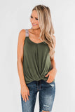 Twist Hem Tank Top