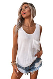 Waffle Texture Tank Top