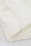 V Stripe Pattern Colorblock Sweater