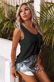 Waffle Texture Tank Top