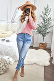 Turtleneck Cold Shoulder Sweater