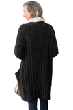 Velvet Chenille Cardigan for Women
