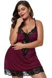 Venecia Chemise with Lace Trim