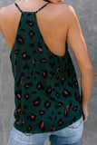 Leopard Printed Racerback Tank Top