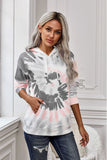 Tie Dye Pattern Hoodie