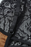Lace Spice Satin Babydoll with Slit