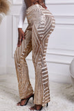 Sequin Wide Leg Pants
