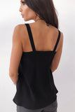 Strap Sleeveless Casual Basic Tank Top