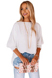 Pink Pink Smocked Wrist Shift Top