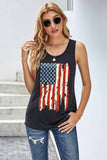 American Flag Star Tank