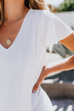 V Neck Short Sleeve Tee