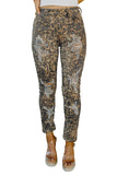 High Waist Ripped Skinny Jeans