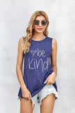 Be Kind Wine Tank Top