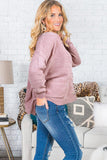 Swoon And Snuggles Chenille Shift Sweater