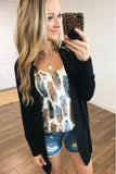 Dark Blue Aztec Feather Tank Top
