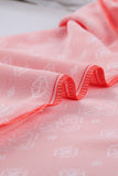 V-neck Short Sleeve Fashion Print Fantasy Fluttering Blouse