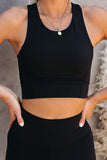 Crop Yoga Bra and High Waist Leggings Sports Wear