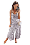 Leopard Adjustable Jumpsuit