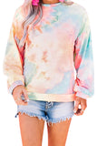 Tie-dye Knit Sweatshirt