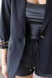 Leopard Lined Blazer