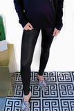 Shiny Leopard Textured Leggings
