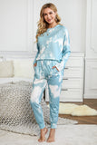 Multicolor Tie-dye Loungewear Set