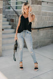 Scallop Edge Tank Top