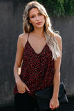 Leopard Printed Racerback Tank Top