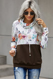 Wild Thing Patchwork Cowl Neck Sweatshirt