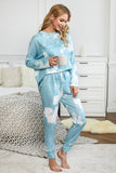 Multicolor Tie-dye Loungewear Set
