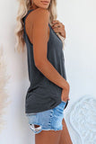 Button Loose Tank Top