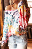 Tie Dye Long Sleeve Top