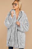 Leave Them Waiting Light Gray Wubby Coat