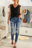 From A Dream Lace Tank Top with Vest