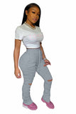 Fashion Hollow Hip Training Pants