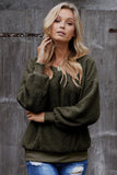 Terry Thread Cashmere Sweatshirt