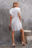Swiss Dot Layered Mini Dress