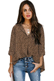 Print Buttoned Long Sleeve Shirt
