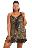 Venecia Chemise with Lace Trim