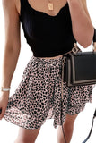 Print Mini Skirt