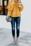 Cuddle Weather Cable Knit Handmade Turtleneck Sweater