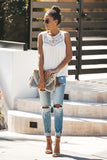 You Belong With Me Lace Tank