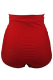 Retro High Waisted Swim Short