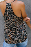 Leopard Printed Racerback Tank Top