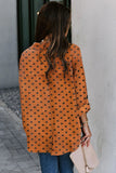 Print Buttoned Long Sleeve Shirt