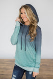 Chloe - Baseball Double Hoodie Sweatshirt